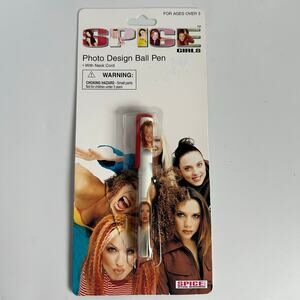 Spice Girls 1997 Photo Design Ball Pen Open Package No Neck Cord Official